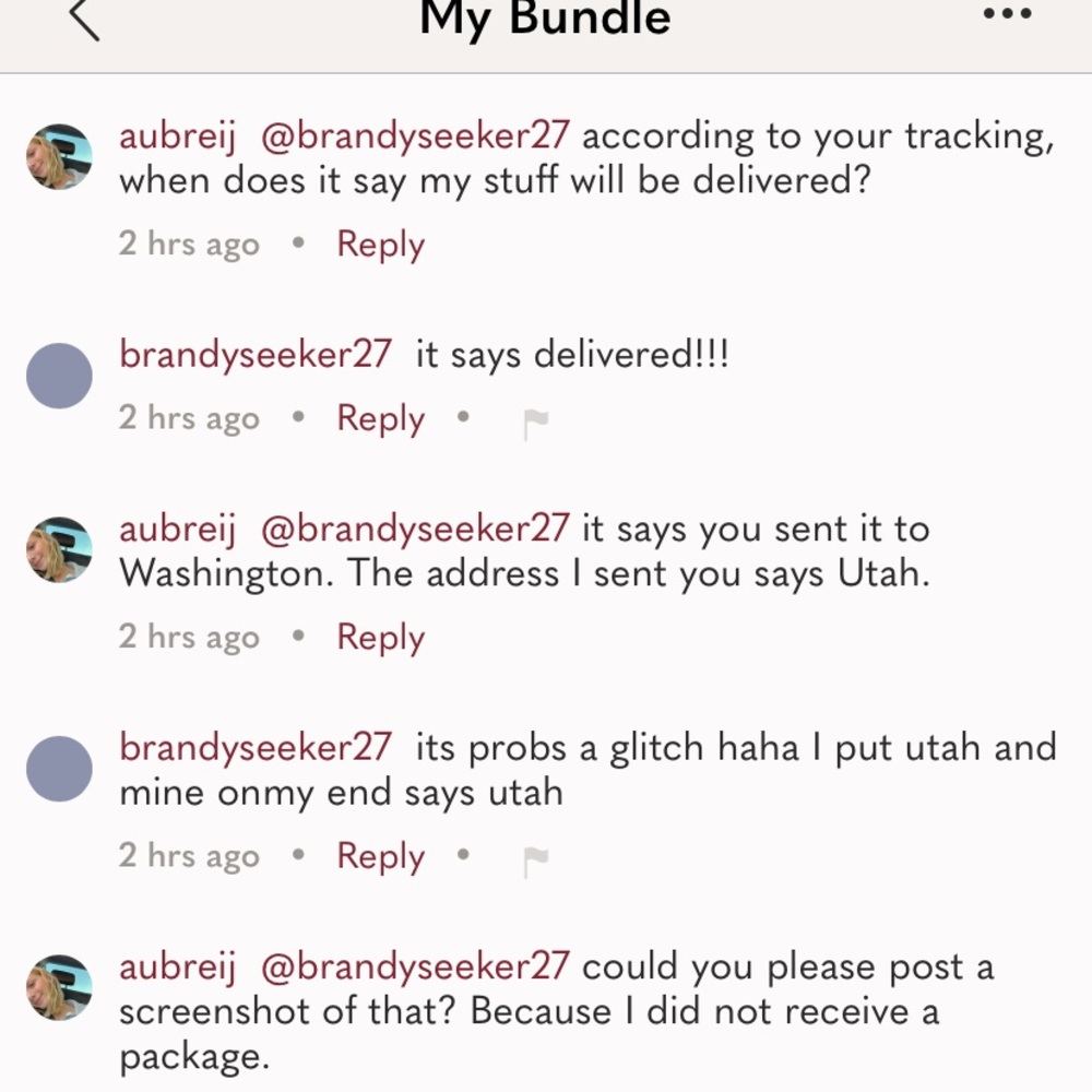 SCAMMER ALERT @BRANDYSEEKER27 - Picture 3 of 4